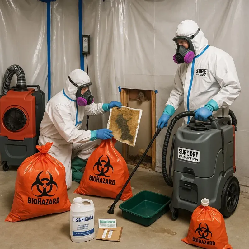Contaminated Water Handling Protocols process in Heeia, HI